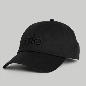 ALO Yoga Classic Black Baseball Cap